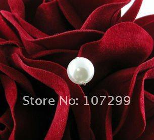 FREE SHIPPING Wholesale 100pcs Pearls White Rhinestone Wedding Bouquets Bridal Stem Jewelry