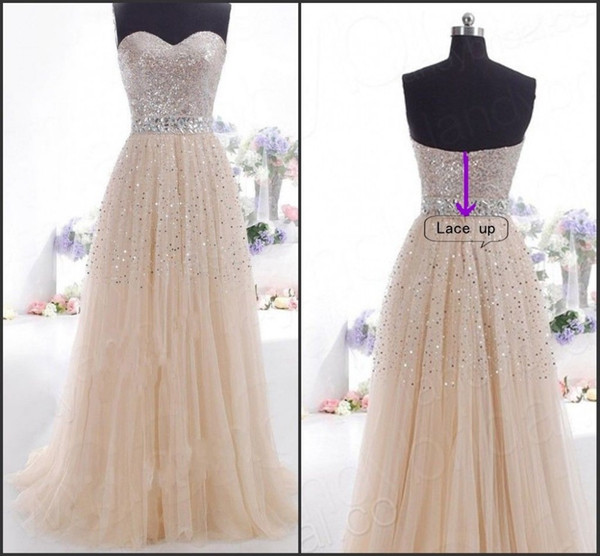 Wholesale- Free Shipping cocktail Sequins Long Formal Prom Dress Party Ball Gown Evening Hot New Dress