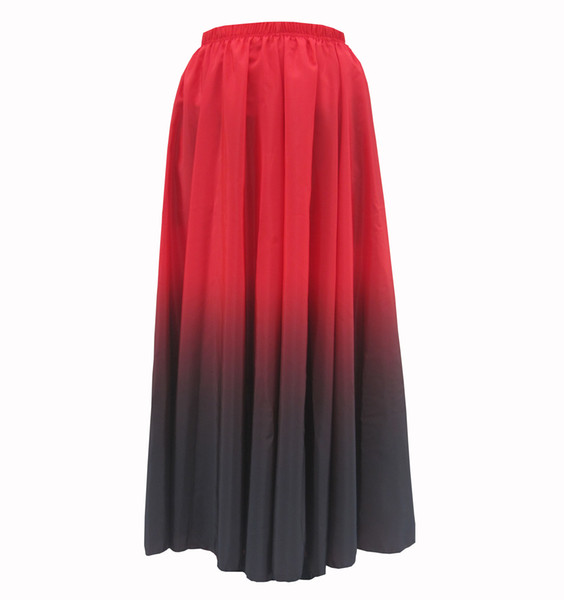Wedding dress festive festival performance clothing drape strong sense of national dance half skirt different size skirt